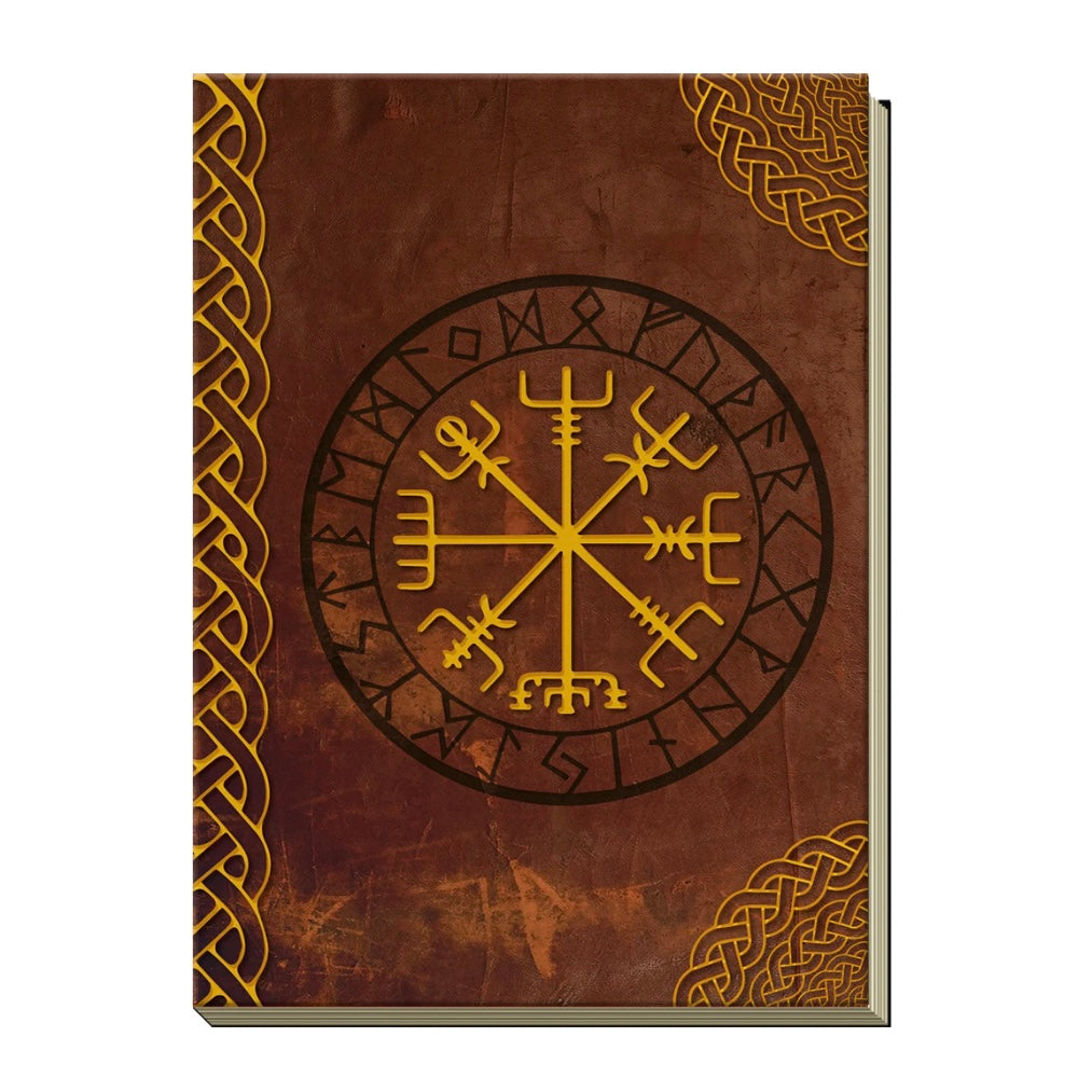 Diario Rune alta qualità copertina rigida - 160 pagine bianche e nastro segnalibro | Scopri su Clorophilla Shop