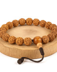 BRACCIALE IN RUDRAKSHA - Protezione e connessione interiore | Scopri su Clorophilla Shop