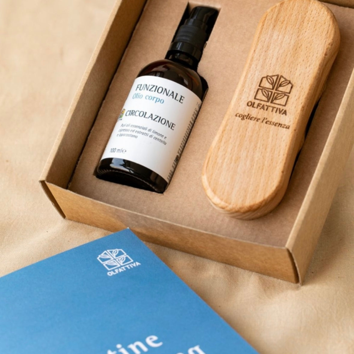 OLFATTIVA KIT DRY BRUSHING CIRCOLAZIONE - Migliora l'aspetto della pelle e riduce gli inestetismi | Scopri su Clorophilla Shop