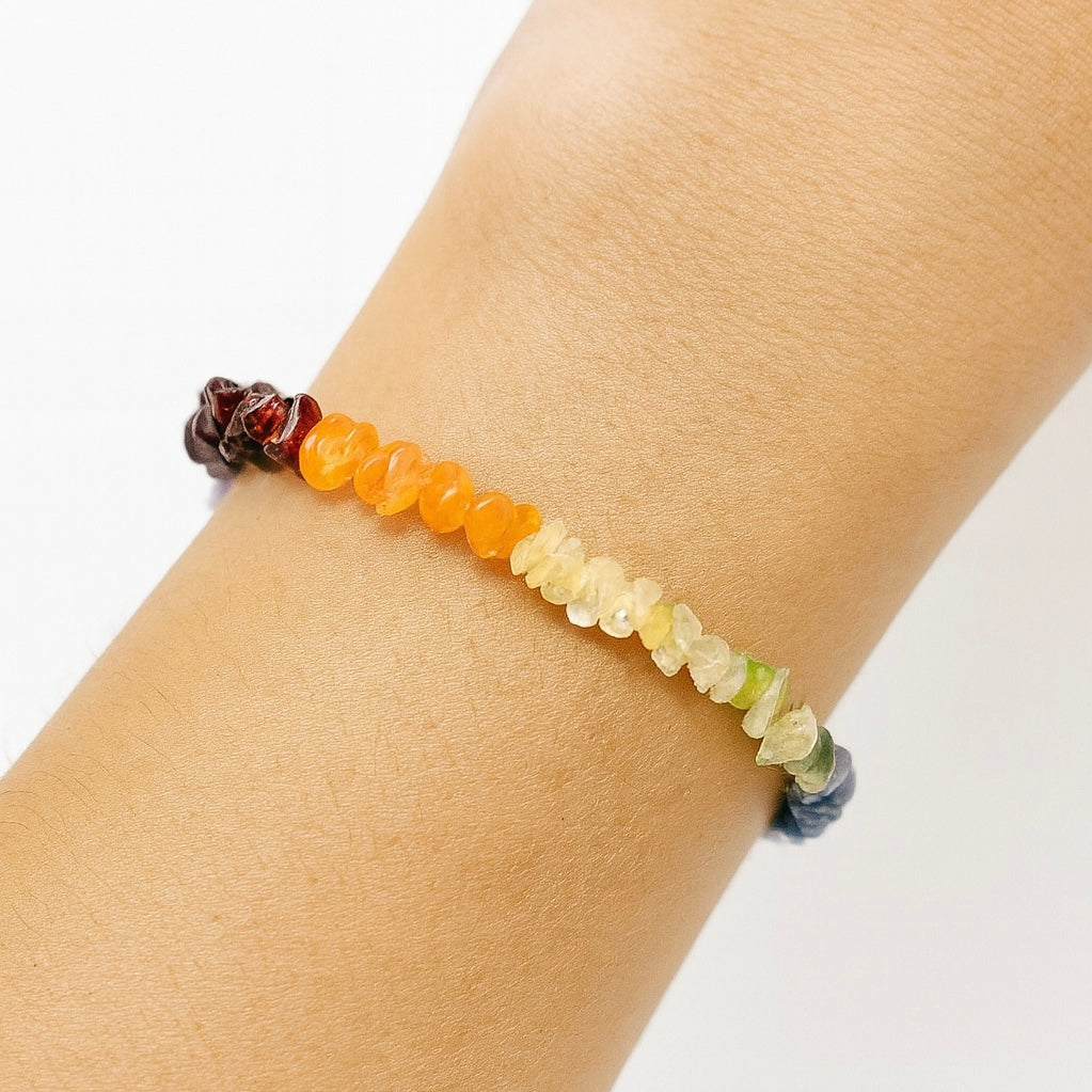 BRACCIALE SCAGLIE 7 CHAKRA - Riequilibrio energetico | Scopri su Clorophilla Shop