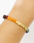 BRACCIALE SCAGLIE 7 CHAKRA - Riequilibrio energetico | Scopri su Clorophilla Shop