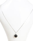 Collana con pendente a sfera in Onice nero - Argento 925 | Scopri su Clorophilla Shop