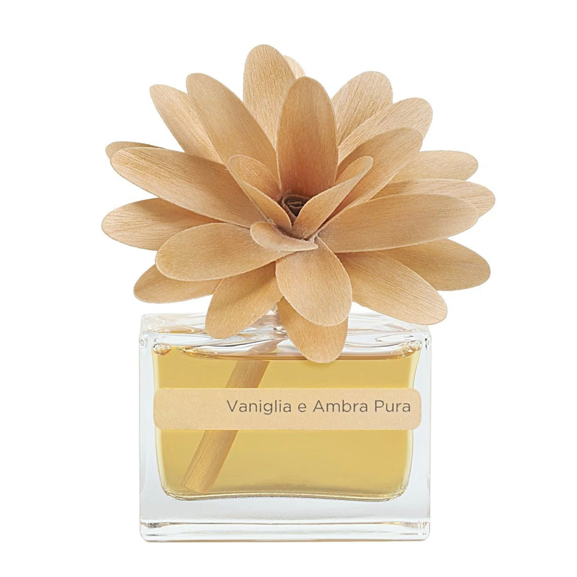 MUHÀ Flower Diffuser Profumatore d'ambiente con fiore - Vaniglia e Ambra pura | Scopri su Clorophilla Shop