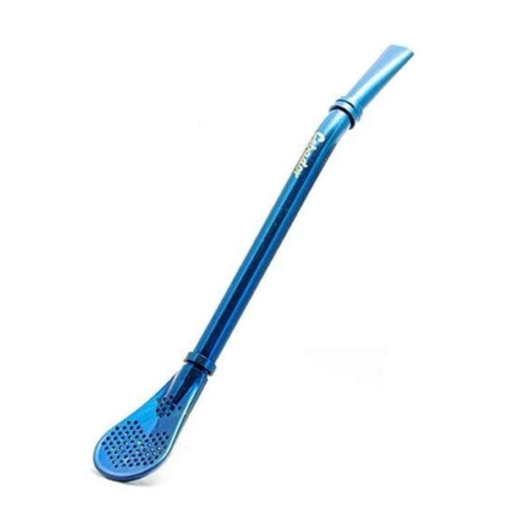 BOMBILLA GRINGO TRIFFLE IN ACCIAIO INOX - Colore blu | Scopri su Clorophilla Shop