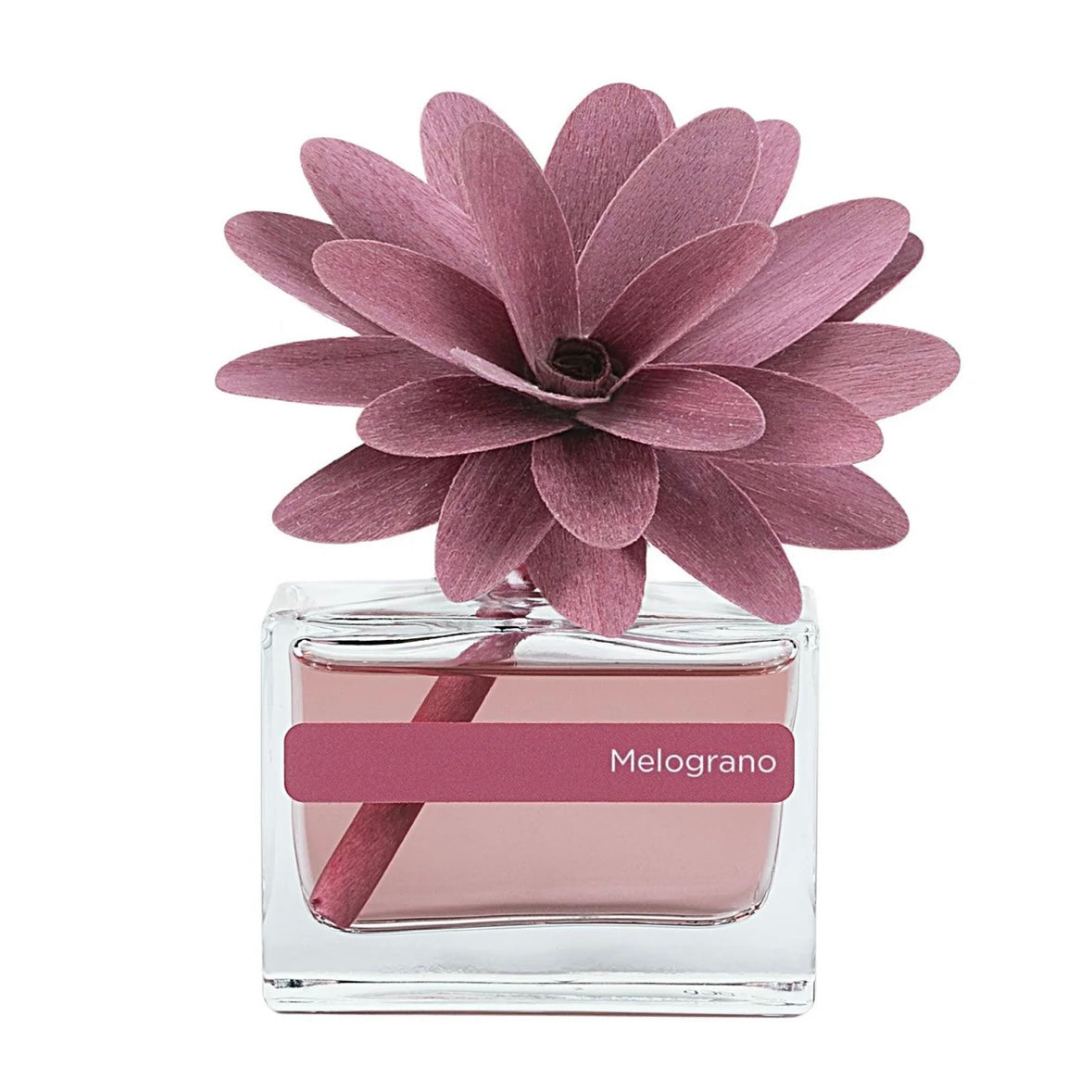 MUHÀ Flower Diffuser Profumatore d'ambiente con fiore - Melograno | Scopri su Clorophilla Shop