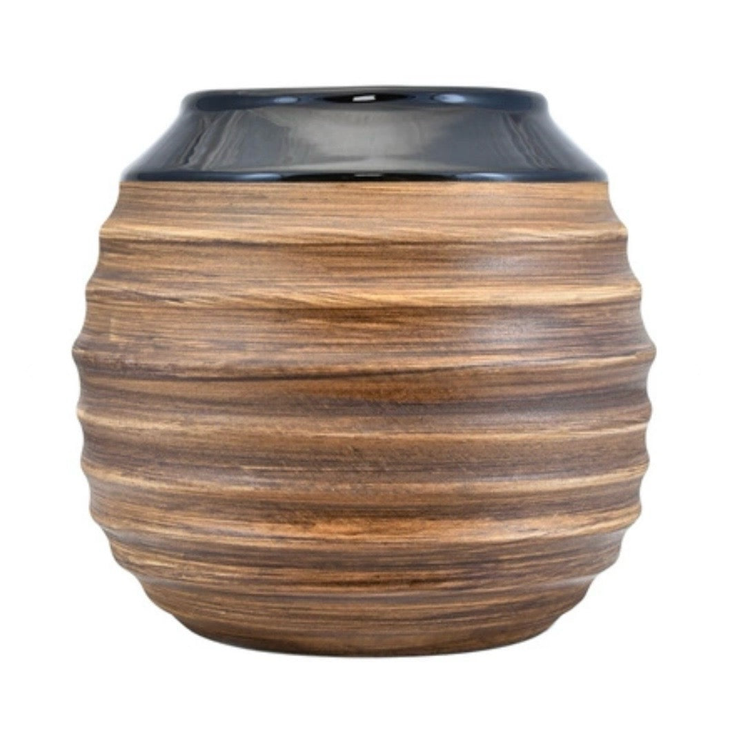 Mate Calabaza Honey in ceramica miele scuro - Coppa per Yerba Mate | Scopri su Clorophilla Shop