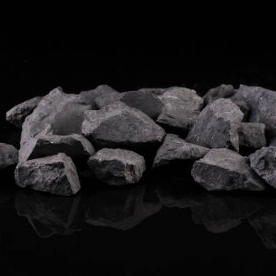 Shungite Grezza Origine Russia - Protezione onde elettromagnetiche e purificatore acqua detox - sacchetto 50g | Scopri su Clorophilla Shop