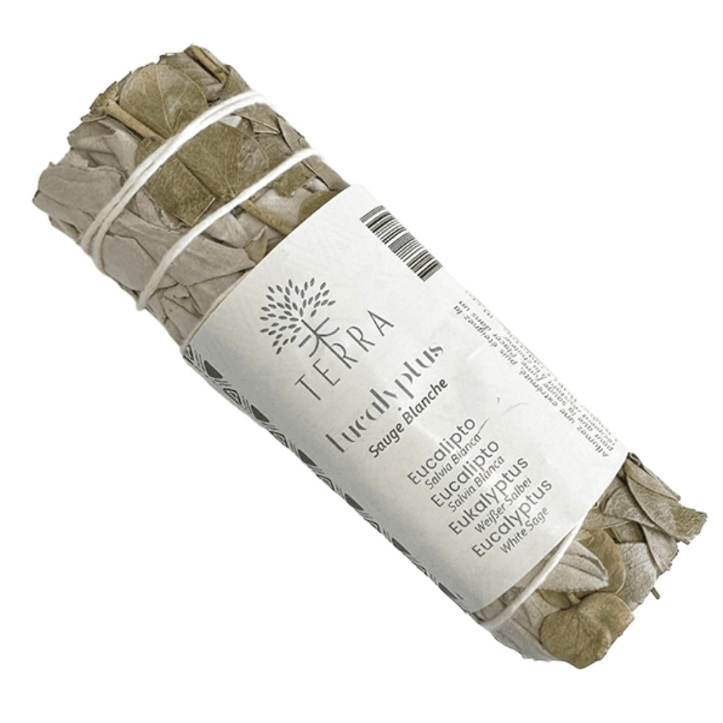 Smudge di Salvia Bianca Californiana ed Eucalipto Incenso 100% Naturale - 20/25g | Scopri su Clorophilla Shop