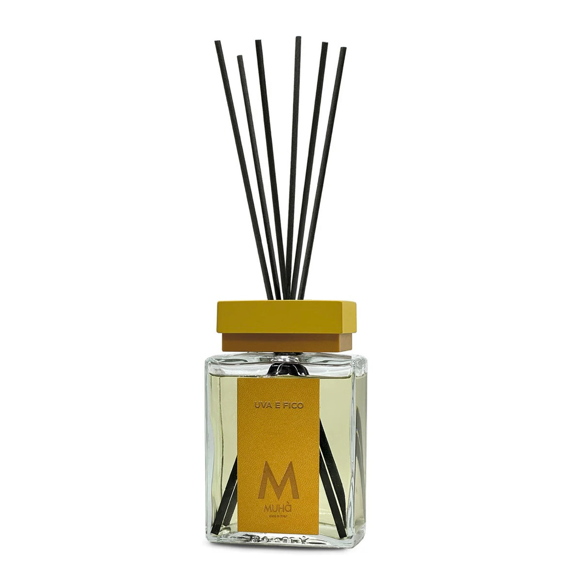 MUHÀ Diffuser Profumatore ambiente con bastoncini - Uva e Fico | Scopri su Clorophilla Shop