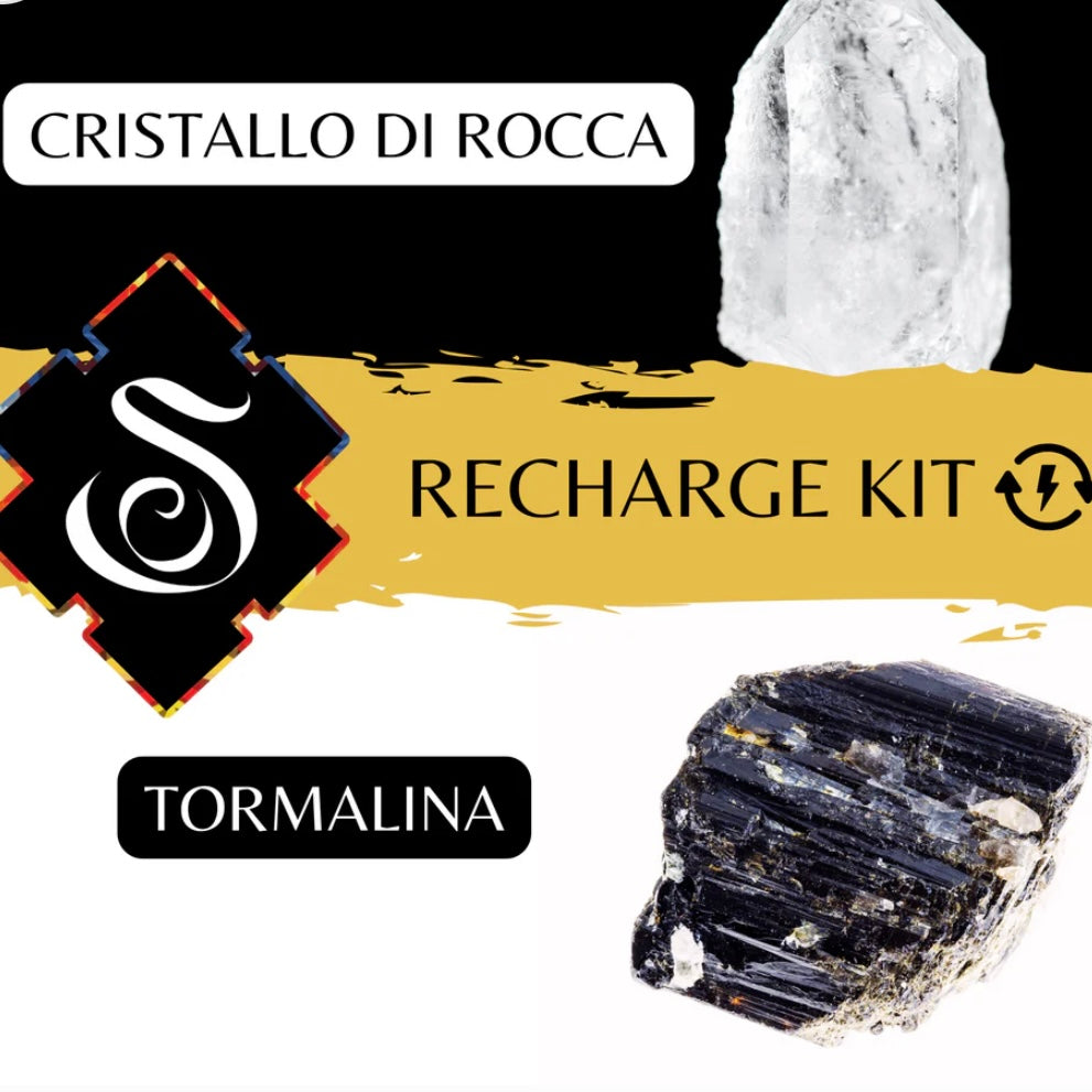 SAMSARA KIT CARICO E SCARICO ENERGETICO - Pietre di Purificazione per scaricare e ricaricare minerali | Scopri su Clorophilla Shop