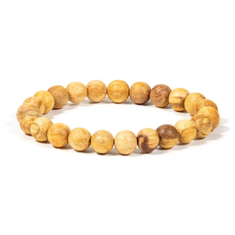Clorophilla bracciale elastico in Palo Santo - Purificazione | Scopri su Clorophilla Shop
