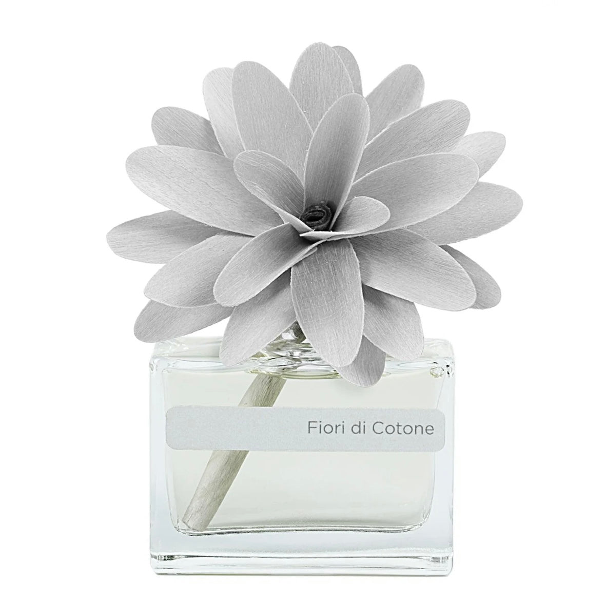 MUHÀ Flower Diffuser Profumatore d'ambiente con fiore - Fiori di cotone | Scopri su Clorophilla Shop