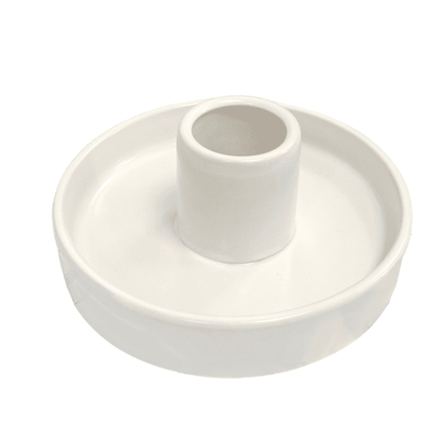 Bruciaincenso Palo Santo in ceramica - Colore bianco | Scopri su Clorophilla Shop