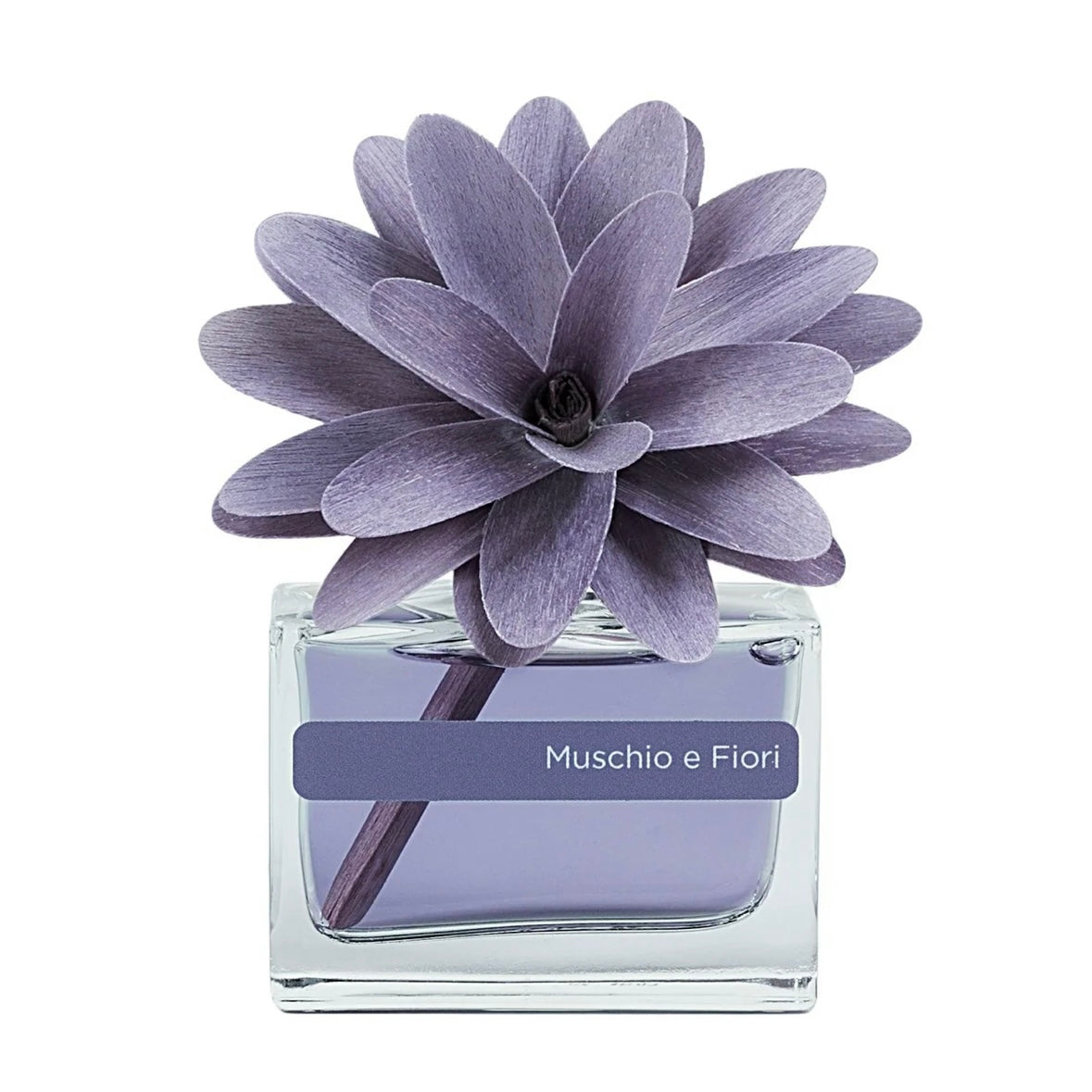 MUHÀ Flower Diffuser Profumatore d'ambiente con fiore - Muschio e Fiori | Scopri su Clorophilla Shop