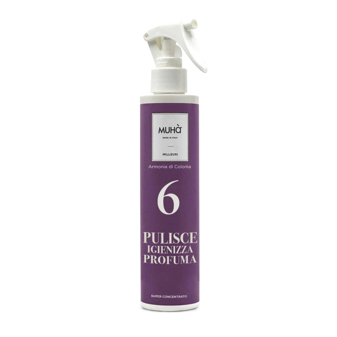 MUHÀ Spray Multiuso Pulisce, Igienizza e Profuma - Armonia di Colonia | Scopri su Clorophilla Shop