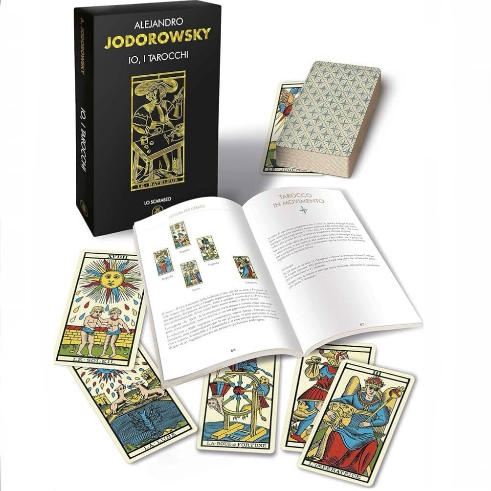 Lo Scarabeo "Io, I Tarocchi" Jodorowsky Kit - 22 carte con libro | Scopri su Clorophilla Shop