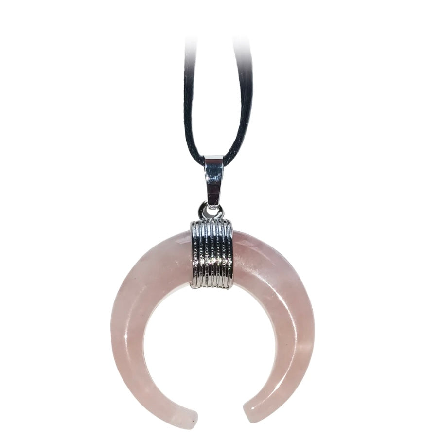 Collana amuleto Quarzo Rosa - Amore, Fiducia, Cura | Scopri su Clorophilla Shop