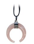 Collana amuleto Quarzo Rosa - Amore, Fiducia, Cura | Scopri su Clorophilla Shop