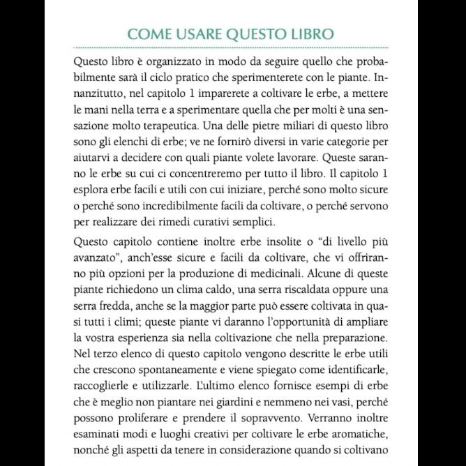Libro "Il Piccolo Libro delle Erbe" Holly Bellebuono - Preparazione rimedi naturali con Erbe | Scopri su Clorophilla Shop