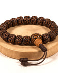 BRACCIALE IN RUDRAKSHA - Protezione e connessione interiore | Scopri su Clorophilla Shop