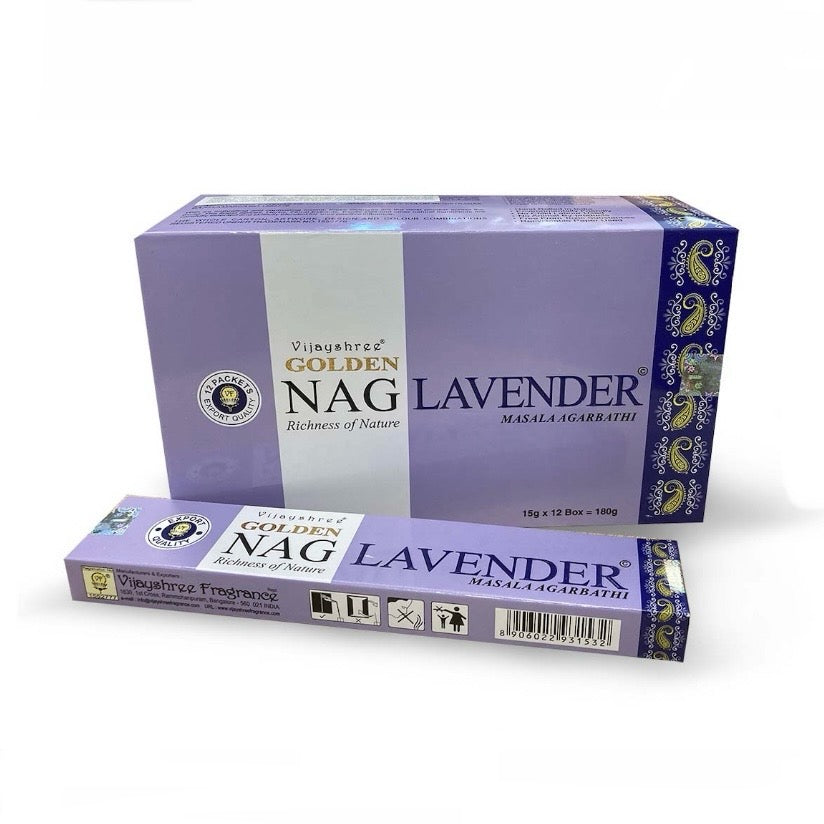 VIJAYSHREE BASTONCINI DI INCENSO - Lavanda | Scopri su Clorophilla Shop