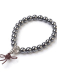 BRACCIALE IN EMATITE CON PERLA GURU - Radicamento e Protezione | Scopri su Clorophilla Shop