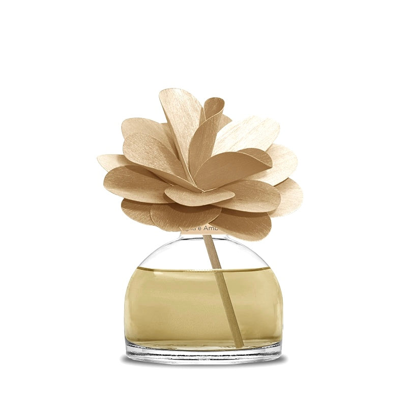 MUHÀ Flower Diffuser Profumatore d'ambiente con fiore - Vaniglia e Ambra pura | Scopri su Clorophilla Shop
