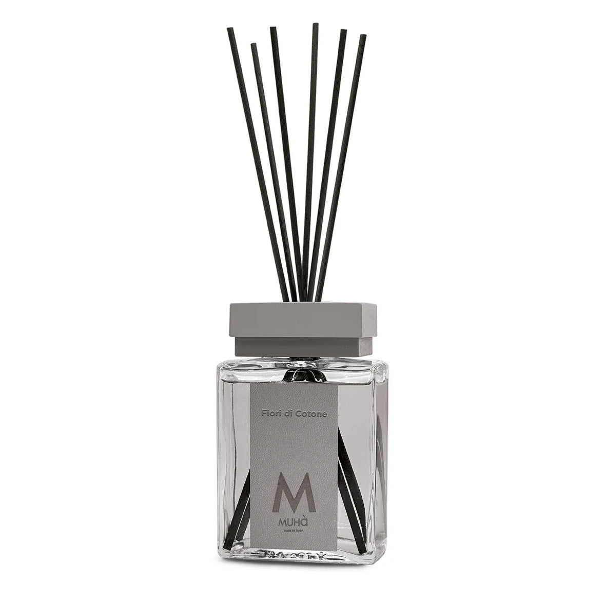 MUHÀ Diffuser Profumatore ambiente con bastoncini - Fiori di cotone | Scopri su Clorophilla Shop
