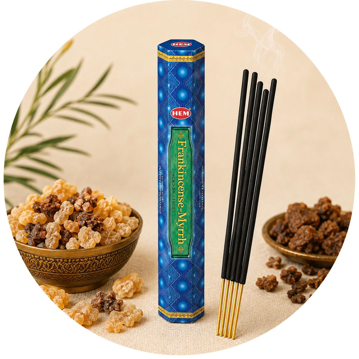 HEM INCENSO IN BASTONCINI - Frankincense e Mirra | Scopri su Clorophilla Shop