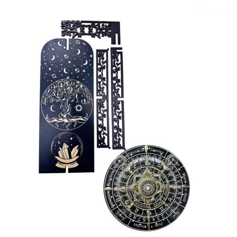 Tavoletta Divinatoria in legno per Pendolo - Stella Divina | Scopri su Clorophilla Shop