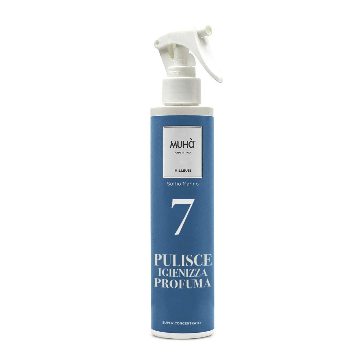 MUHÀ Spray Multiuso Pulisce, Igienizza e Profuma - Soffio Marino | Scopri su Clorophilla Shop
