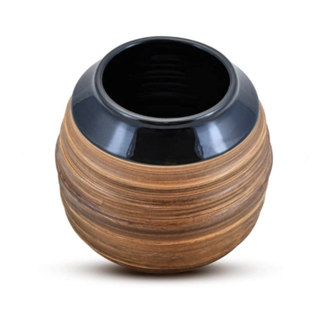 Mate Calabaza Honey in ceramica miele scuro - Coppa per Yerba Mate | Scopri su Clorophilla Shop