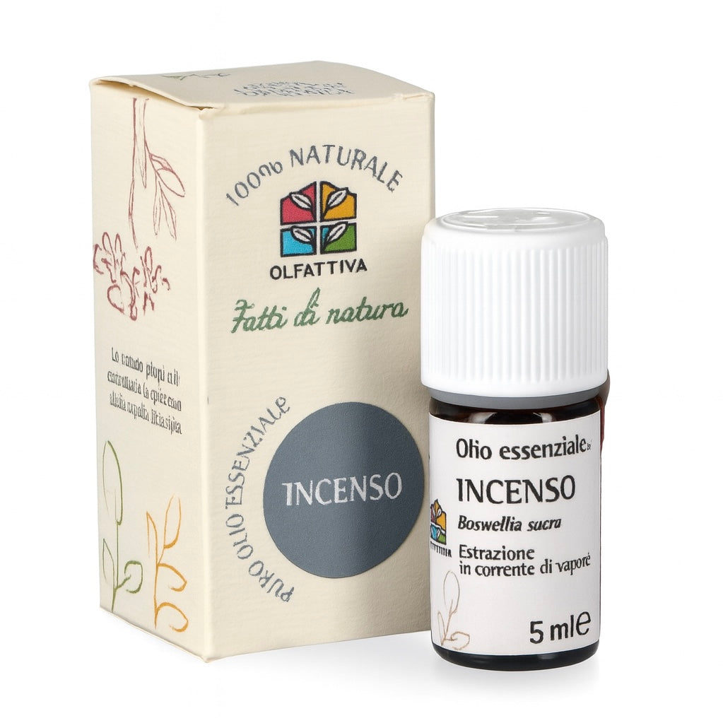 OLFATTIVA OLIO ESSENZIALE INCENSO - Azione distensiva sulla sfera emotiva | Scopri su Clorophilla Shop