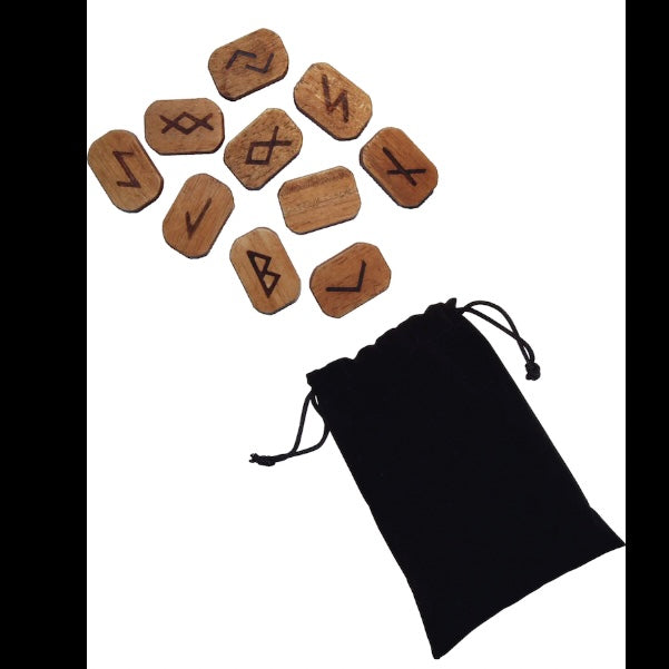 Lo Scarabeo KIT RUNE "I segreti della Magia Runica" - Elegante cofanetto con 25 Rune in Legno e libro di 176 pagine | Scopri su Clorophilla Shop