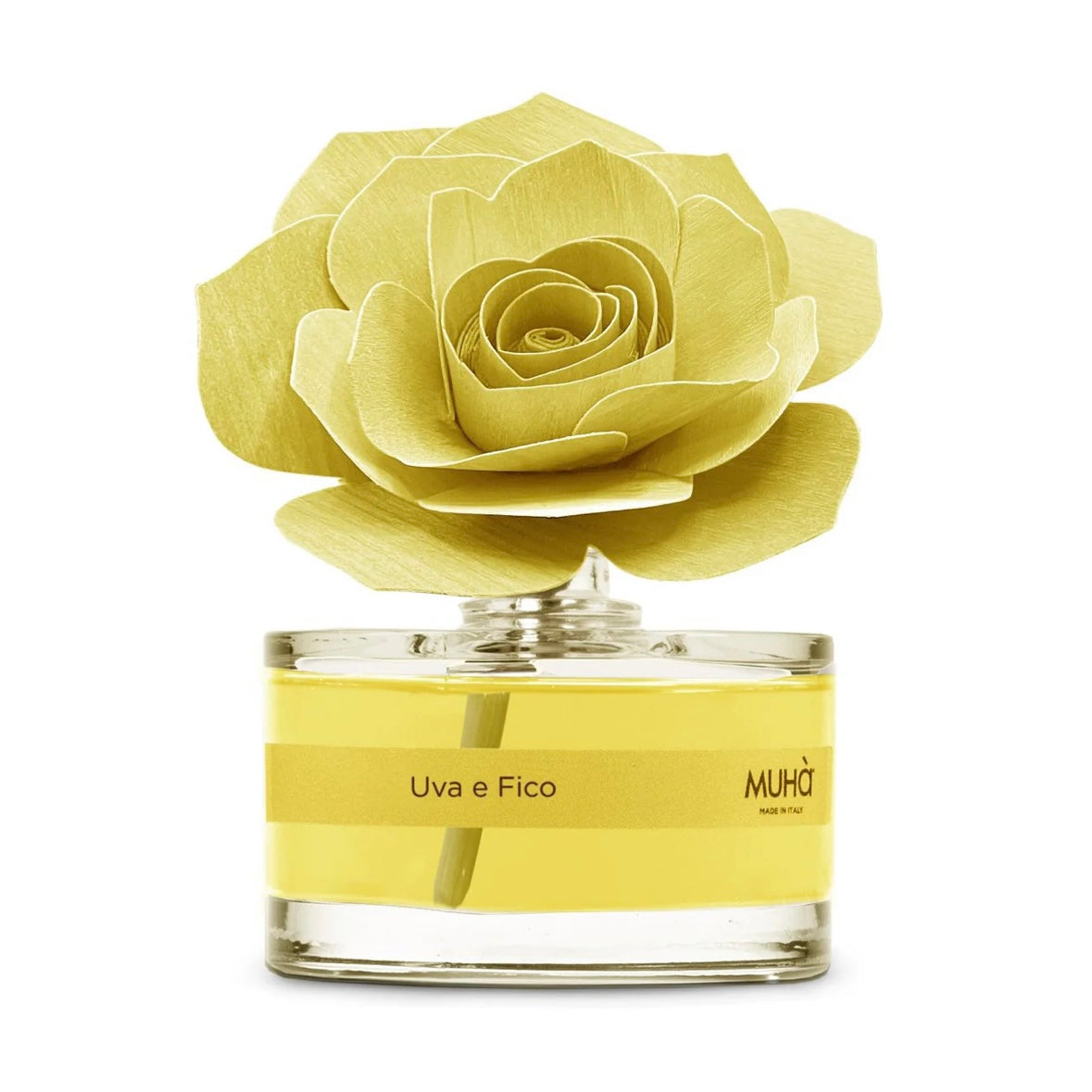 MUHÀ Rose Diffuser Profumatore ambiente con rosa - Uva e fico | Scopri su Clorophilla Shop