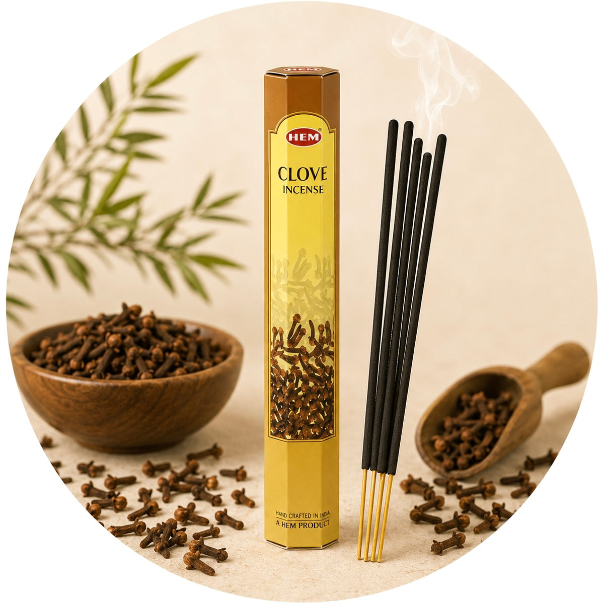 HEM INCENSO IN BASTONCINI - Clove (Chiodi di garofano) | Scopri su Clorophilla Shop
