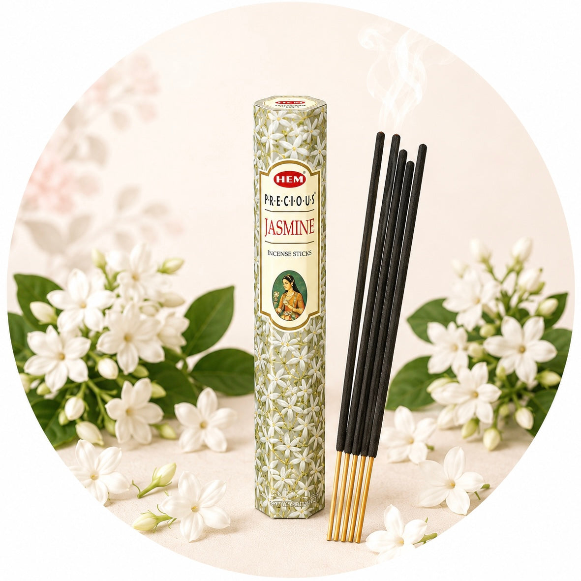 HEM INCENSO IN BASTONCINI - Jasmine (Gelsomino) | Scopri su Clorophilla Shop