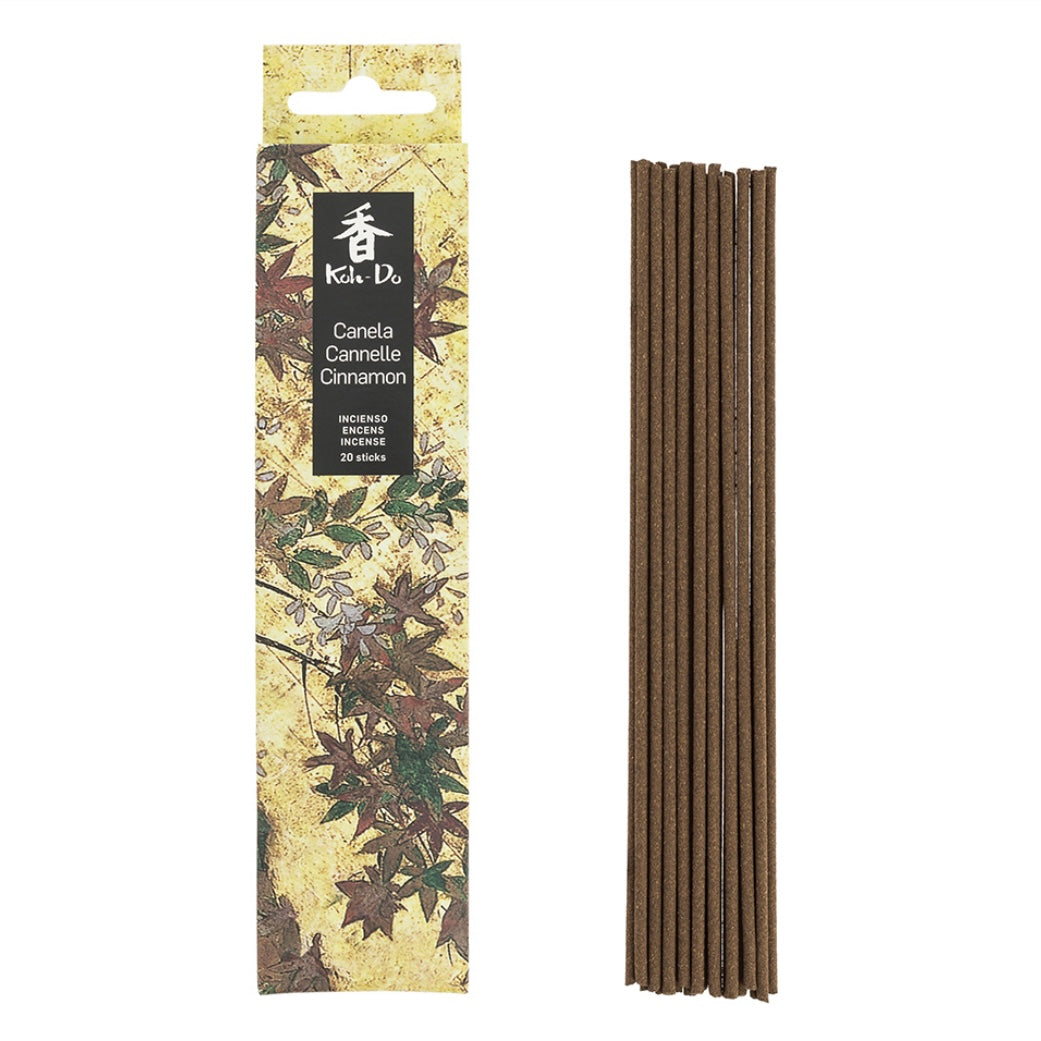 Koh-Do CINNAMON Incenso Giapponese in Bastoncini - NOTE SPEZIATE DI CANNELLA E ANICE STELLATO | Scopri su Clorophilla Shop