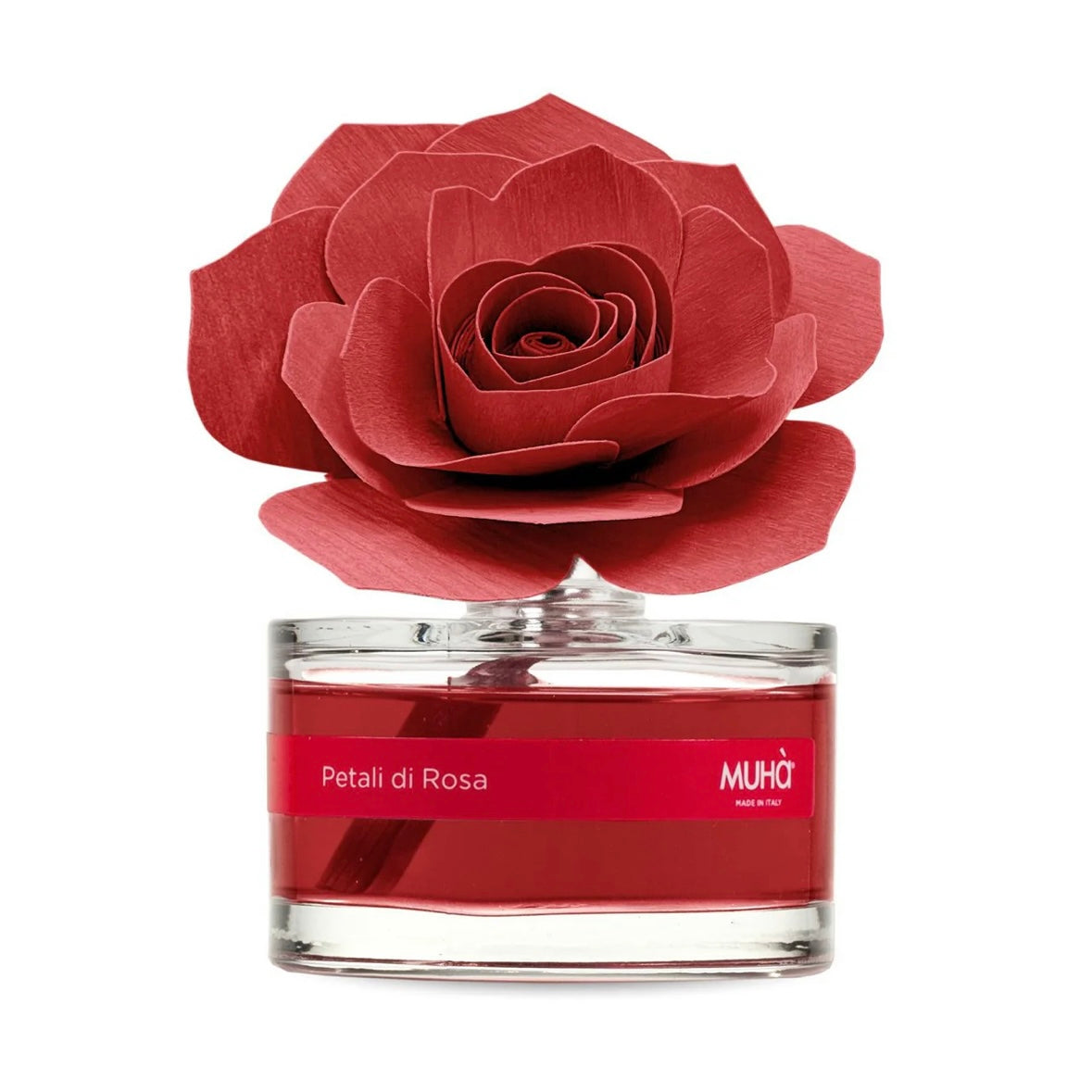 MUHÀ Rose Diffuser Profumatore ambiente con rosa - Petali di rosa | Scopri su Clorophilla Shop