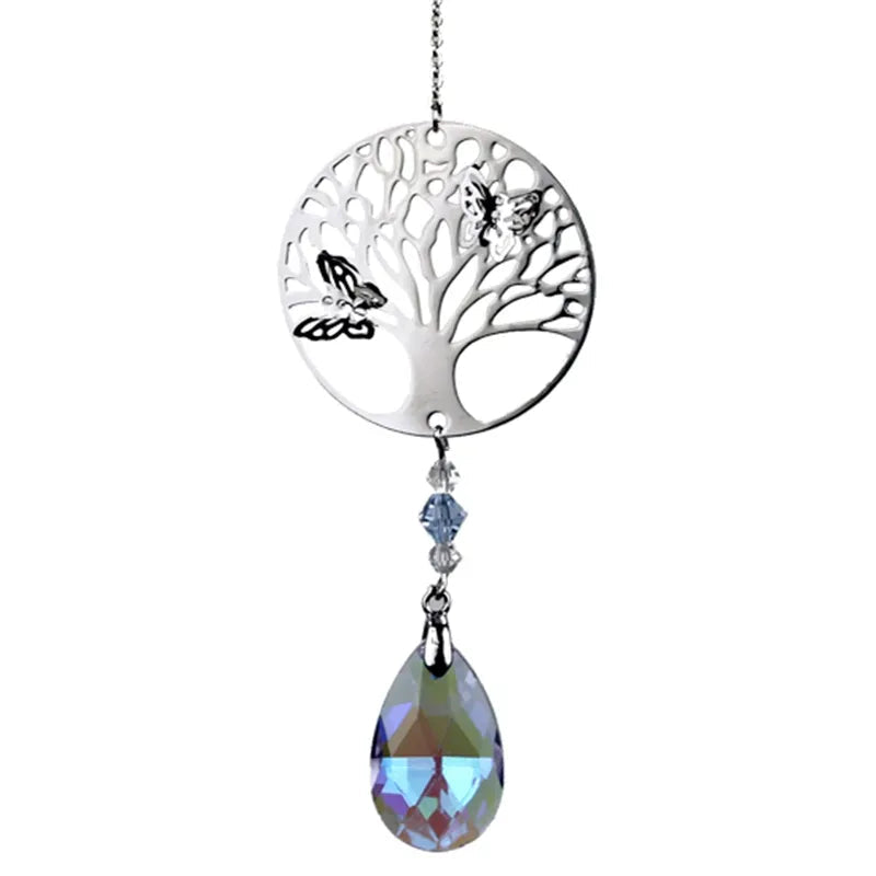 ACCHIAPPASOLE ALBERO DELLA VITA - Goccia in cristallo | Scopri su Clorophilla Shop