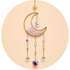 ACCHIAPPASOLE LUNA CON QUARZO ROSA - Cristallo 47cm | Scopri su Clorophilla Shop
