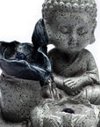 FONTANA D'ACQUA ZEN BUDDHA PICCOLO - Luce led integrata | Scopri su Clorophilla Shop