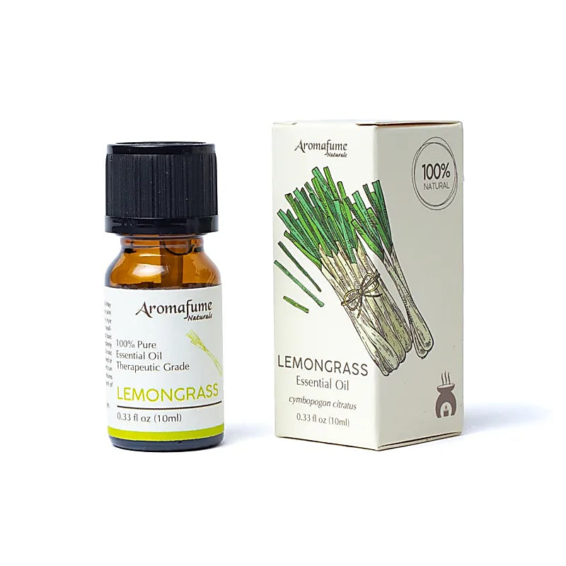 Aromafume SOOTHE Olio Essenziale Lemongrass 100% Naturale non Diluito - Citronella - 10ml | Scopri su Clorophilla Shop