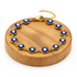 BRACCIALE AMULETO NAZAR PLACCATURA ORO 18K - Protezione malocchio | Scopri su Clorophilla Shop
