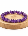 BRACCIALE SCAGLIE IN AMETISTA - Calma e rilassamento | Scopri su Clorophilla Shop