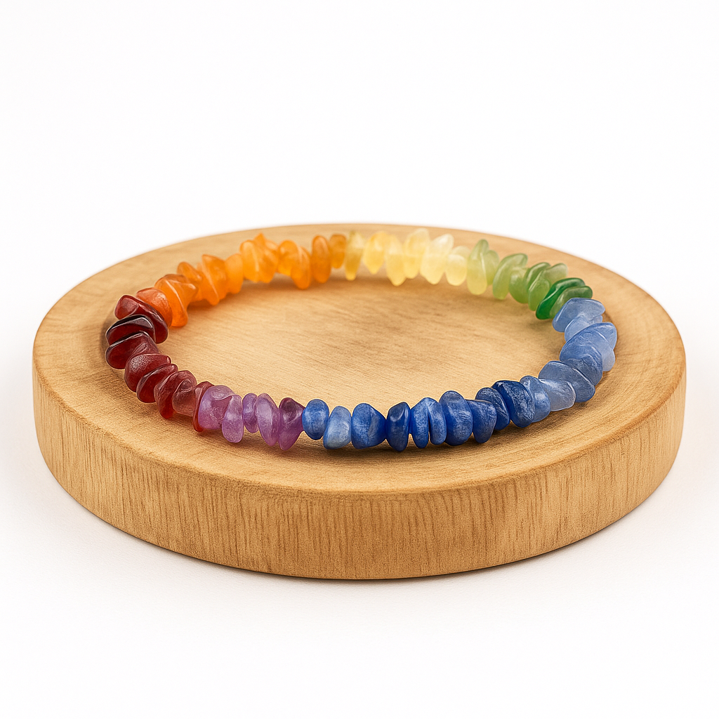 BRACCIALE SCAGLIE 7 CHAKRA - Riequilibrio energetico | Scopri su Clorophilla Shop