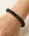 BRACCIALE IN PIETRA LAVICA - Radicamento e stabilità | Scopri su Clorophilla Shop