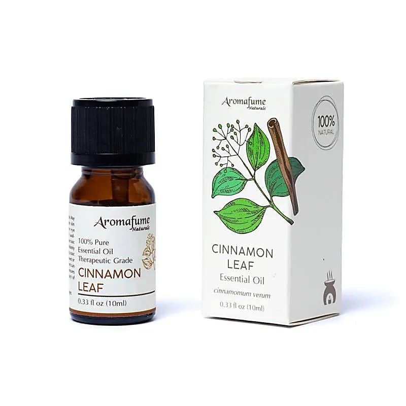 Aromafume Olio Essenziale Cinnamon Leaf 100% Naturale non Diluito - Foglie di Cannella - 10ml | Scopri su Clorophilla Shop