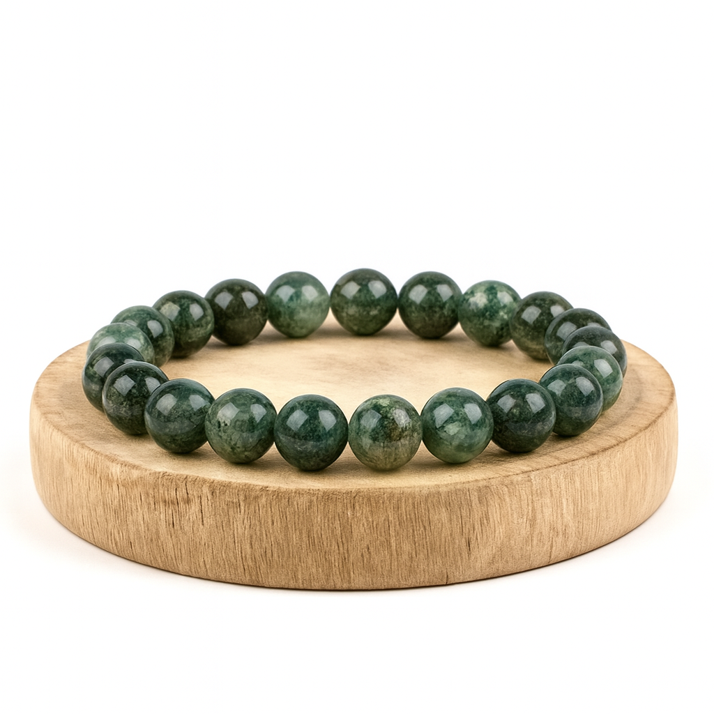 BRACCIALE IN AGATA MUSCHIATA - Rinascita e nuovi inizi | Scopri su Clorophilla Shop