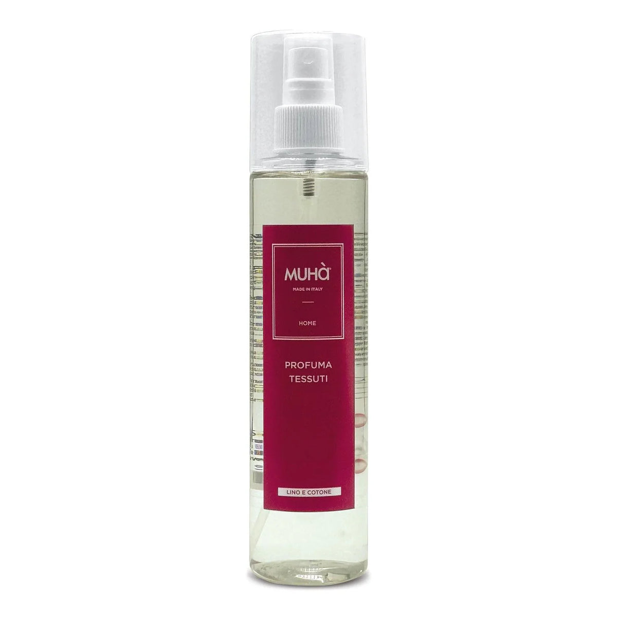 Muhà Spray Tessuti 250ml - LINO E COTONE | Scopri su Clorophilla Shop